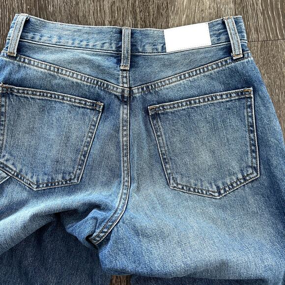 Pistola‎ Loretta Utility High Rise Wide Leg Ankle Jeans Tonic Carpenter 27 EUC - Picture 16 of 16